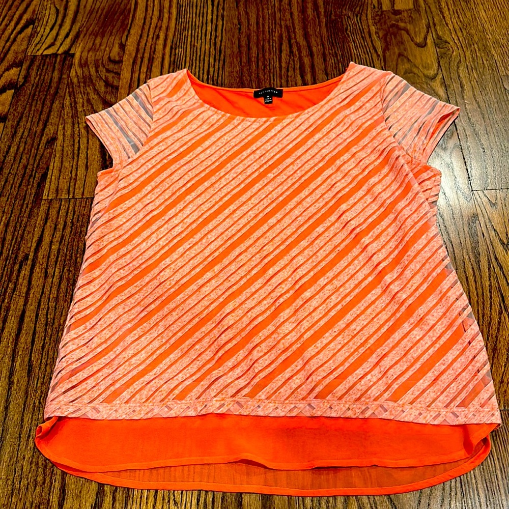 Deep peach colored top